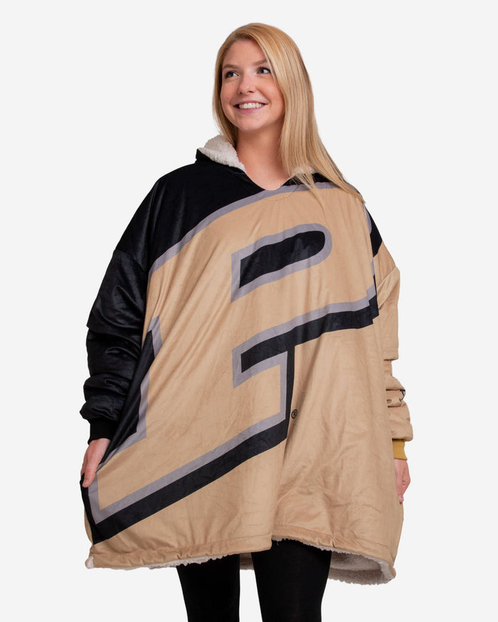 Purdue Boilermakers Reversible Colorblock Hoodeez FOCO - FOCO.com