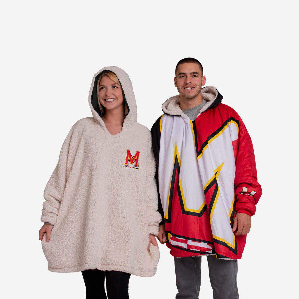 Maryland Terrapins Reversible Colorblock Hoodeez FOCO - FOCO.com