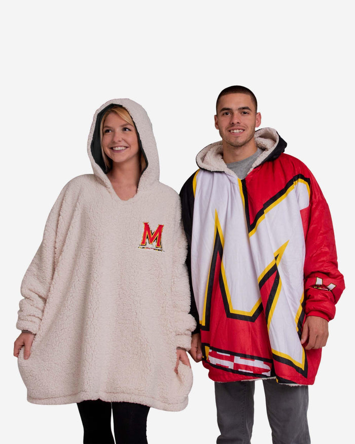 Maryland Terrapins Reversible Colorblock Hoodeez FOCO - FOCO.com