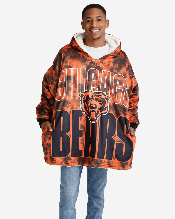 Chicago Bears Bold Logo Camo Hoodeez FOCO - FOCO.com