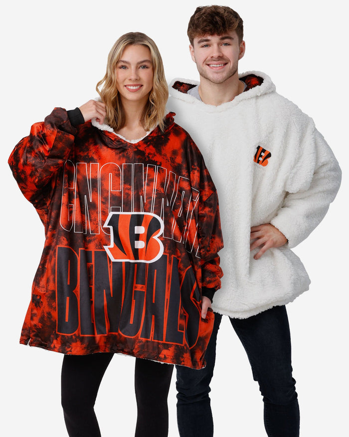 Cincinnati Bengals Bold Logo Camo Hoodeez FOCO - FOCO.com