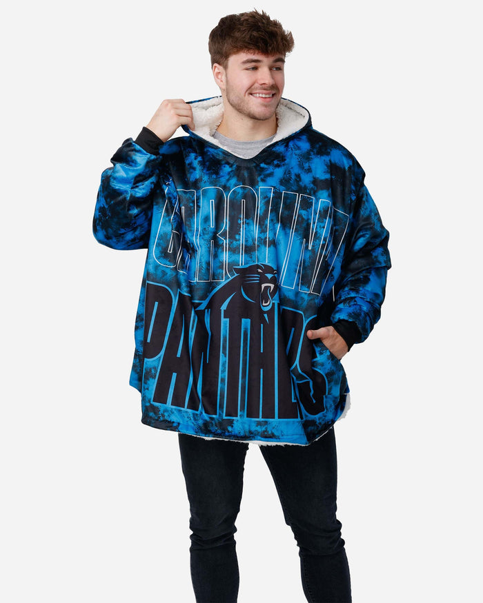 Carolina Panthers Bold Logo Camo Hoodeez FOCO - FOCO.com