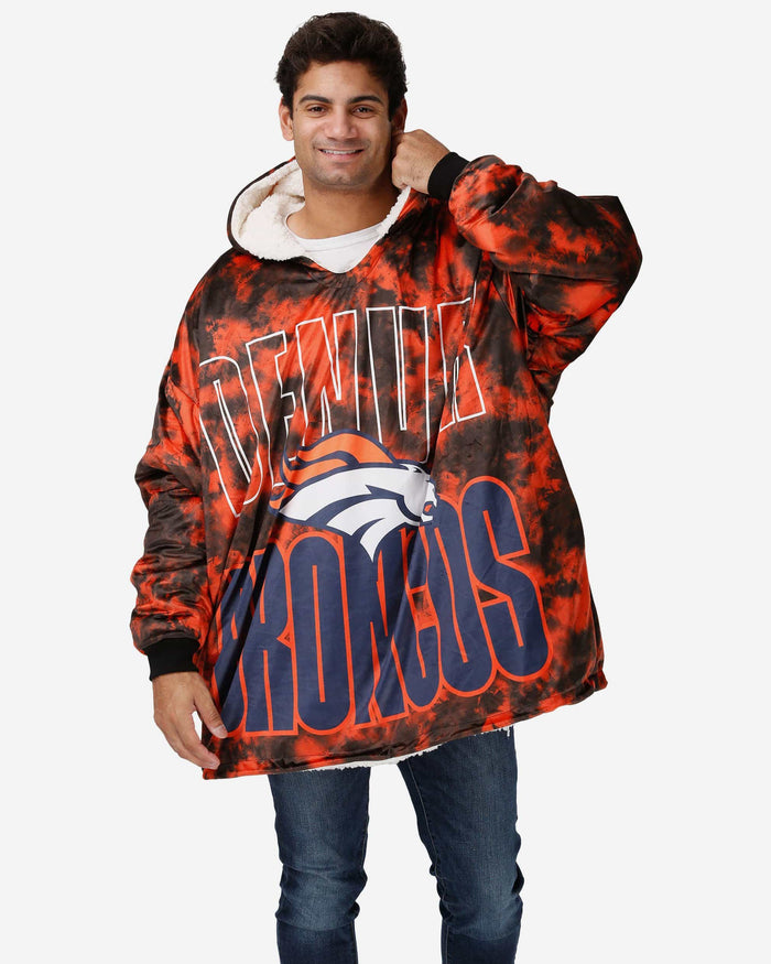 Denver Broncos Bold Logo Camo Hoodeez FOCO - FOCO.com