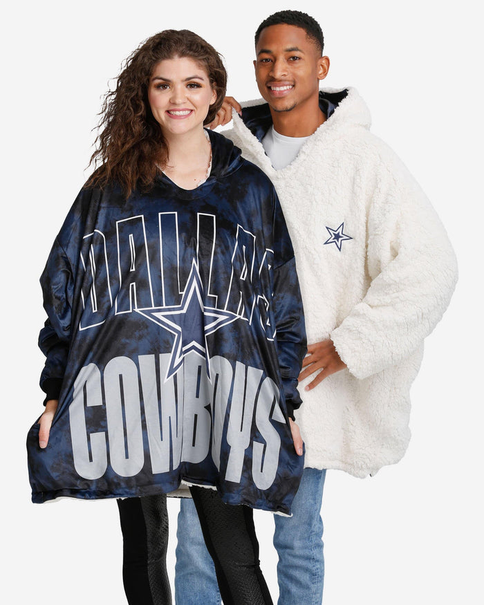 Dallas Cowboys Bold Logo Camo Hoodeez FOCO - FOCO.com