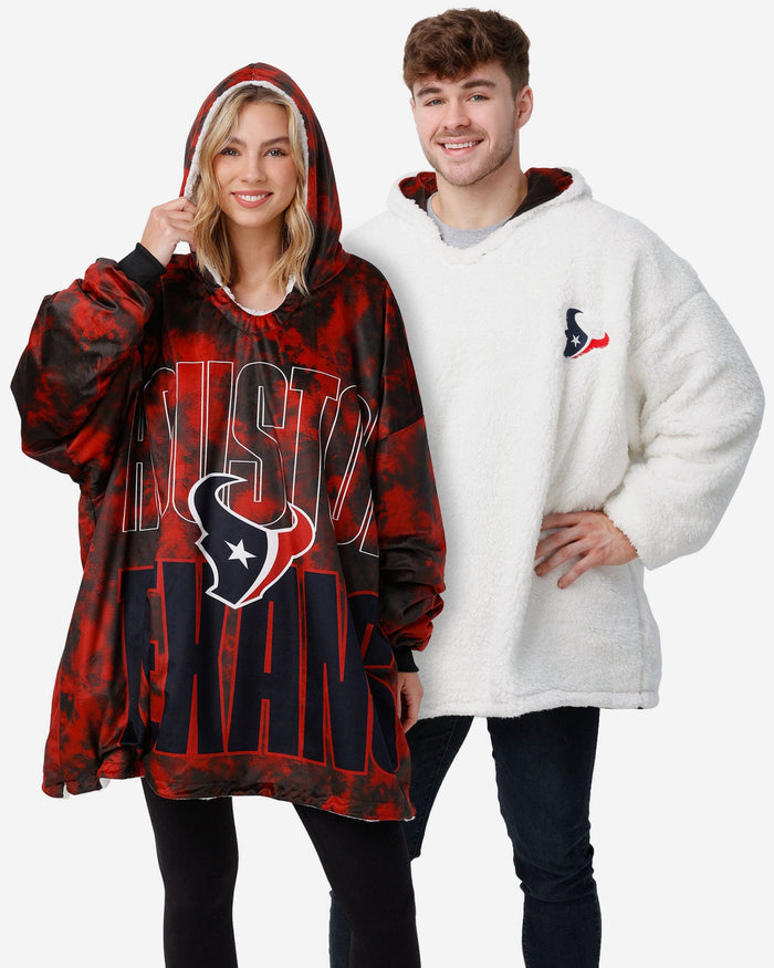 Houston Texans Bold Logo Camo Hoodeez FOCO - FOCO.com