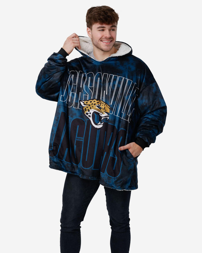 Jacksonville Jaguars Bold Logo Camo Hoodeez FOCO - FOCO.com