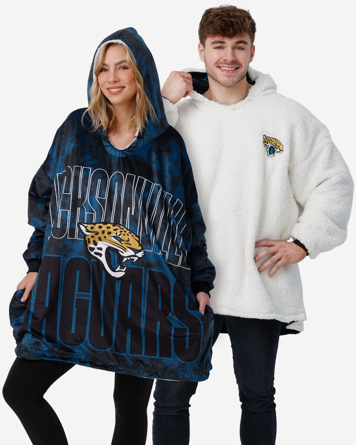 Jacksonville Jaguars Bold Logo Camo Hoodeez FOCO - FOCO.com