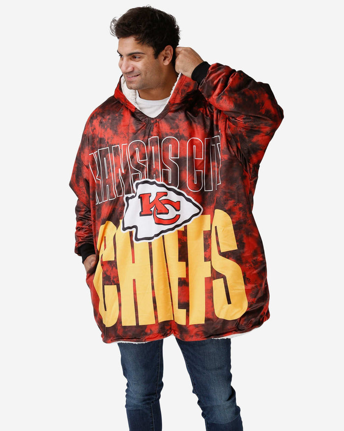 Kansas City Chiefs Bold Logo Camo Hoodeez FOCO - FOCO.com