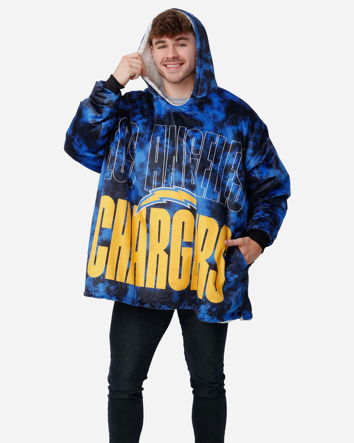 Los Angeles Chargers Bold Logo Camo Hoodeez FOCO - FOCO.com