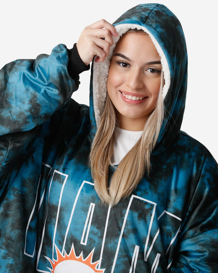 Miami Dolphins Bold Logo Camo Hoodeez FOCO - FOCO.com