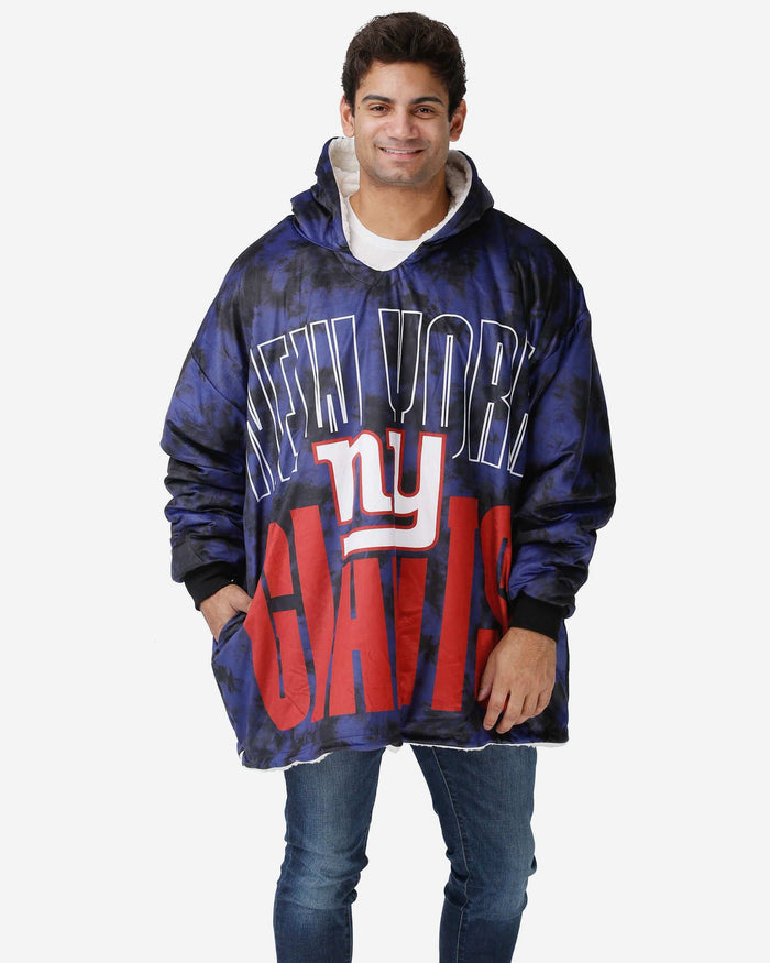 New York Giants Bold Logo Camo Hoodeez FOCO - FOCO.com