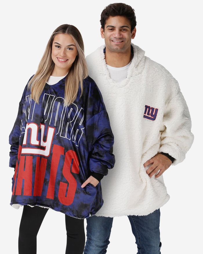 New York Giants Bold Logo Camo Hoodeez FOCO - FOCO.com