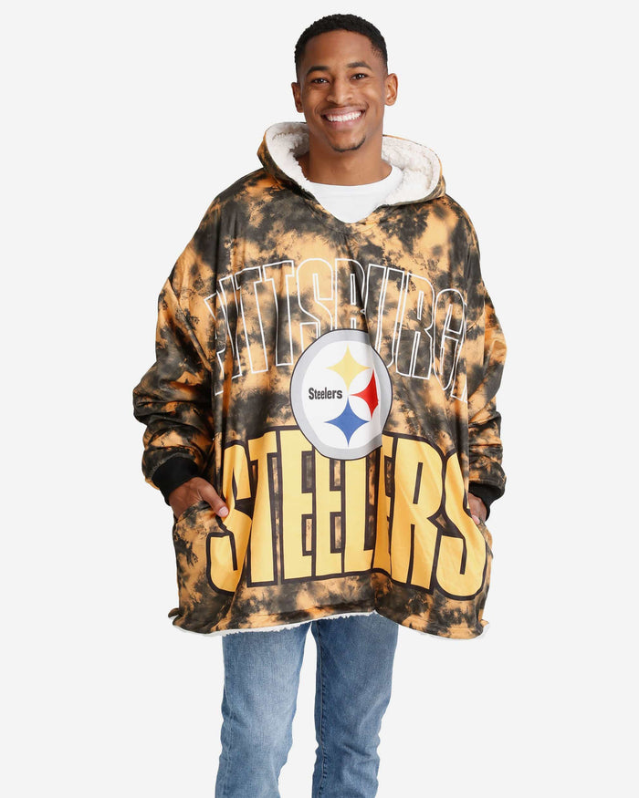 Pittsburgh Steelers Bold Logo Camo Hoodeez FOCO - FOCO.com