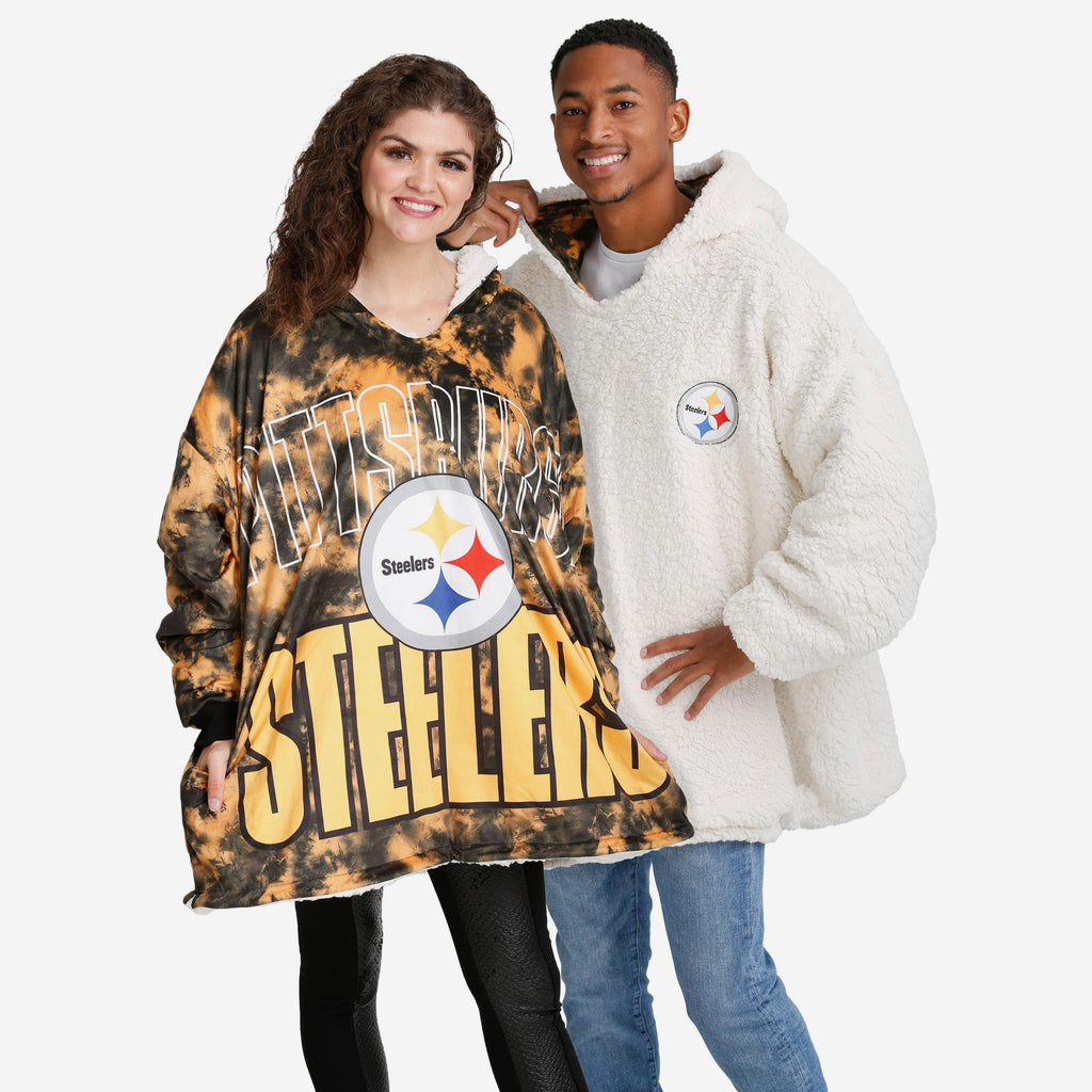 Pittsburgh Steelers Bold Logo Camo Hoodeez FOCO - FOCO.com