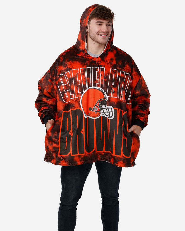 Cleveland Browns Bold Logo Camo Hoodeez FOCO - FOCO.com