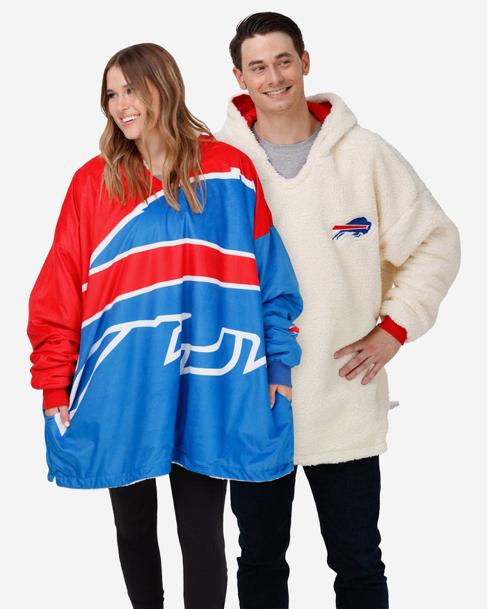 Buffalo Bills Reversible Colorblock Hoodeez FOCO - FOCO.com