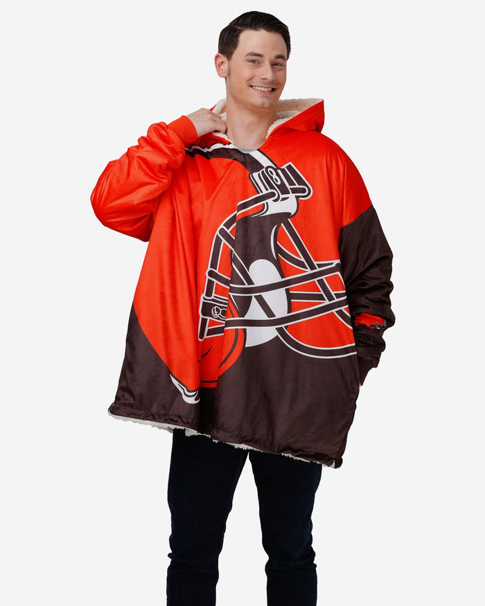 Cleveland Browns Original Reversible Colorblock Hoodeez FOCO - FOCO.com