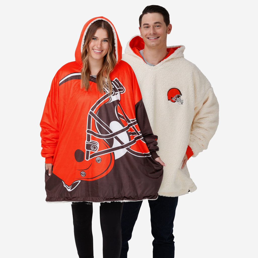 Cleveland Browns Original Reversible Colorblock Hoodeez FOCO - FOCO.com