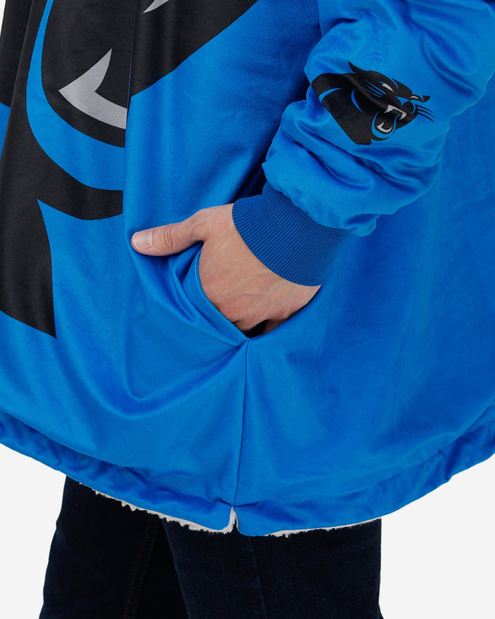 Carolina Panthers Reversible Colorblock Hoodeez FOCO - FOCO.com