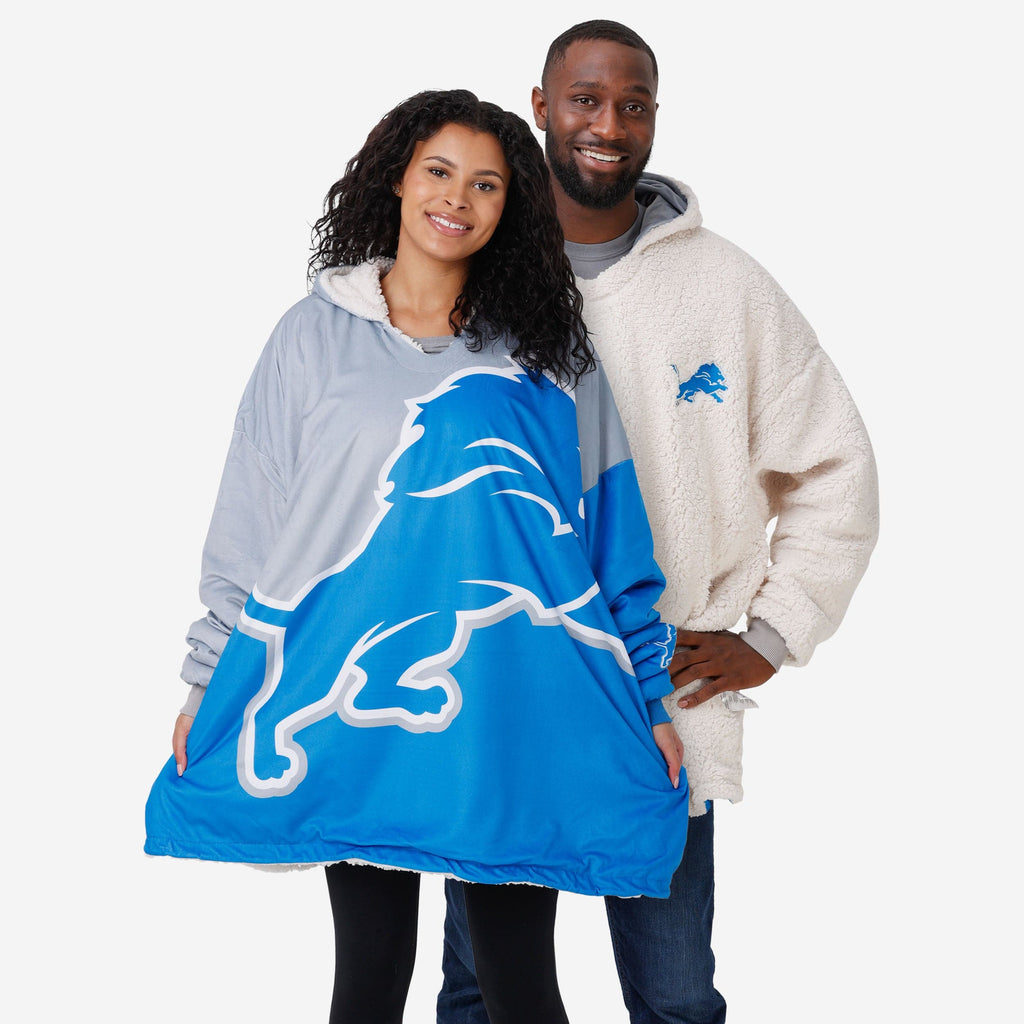 Detroit Lions Reversible Colorblock Hoodeez FOCO - FOCO.com