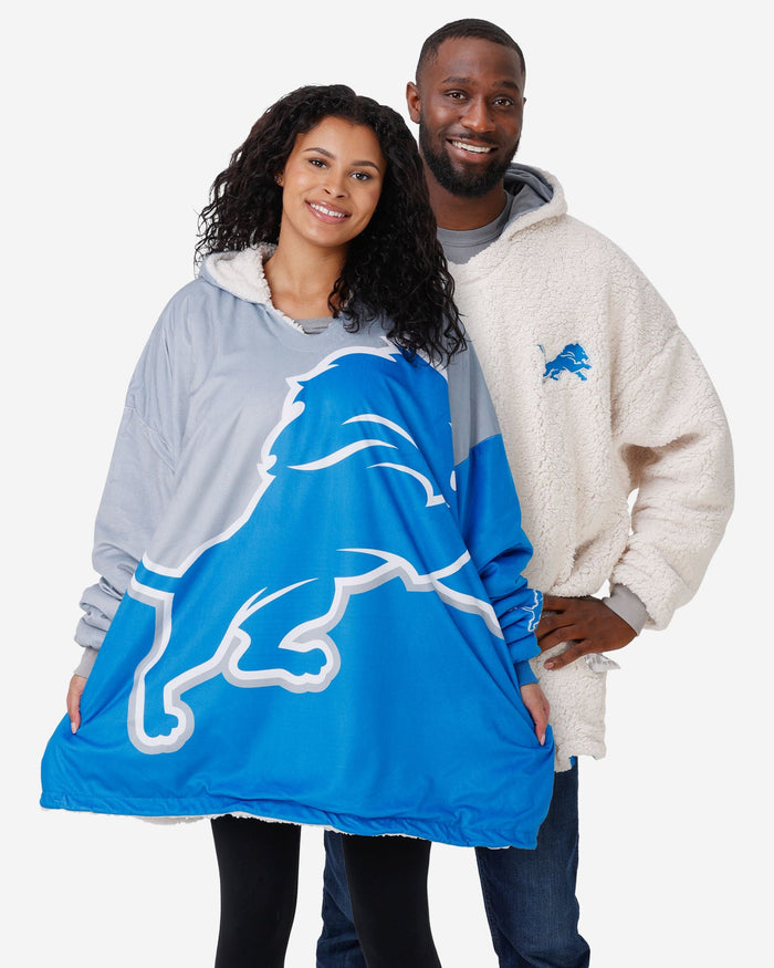 Detroit Lions Reversible Colorblock Hoodeez FOCO - FOCO.com