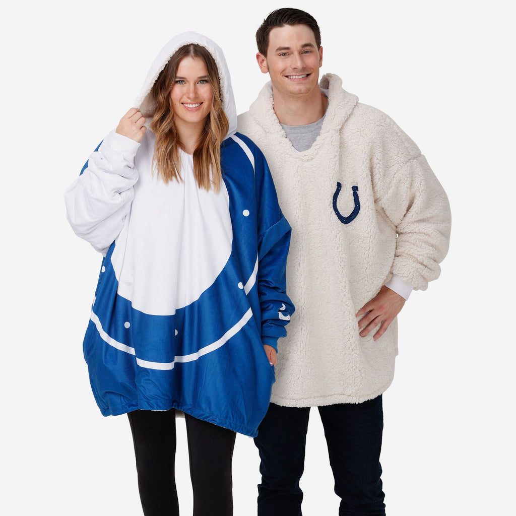 Indianapolis Colts Reversible Colorblock Hoodeez FOCO - FOCO.com