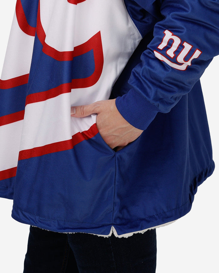 New York Giants Reversible Colorblock Hoodeez FOCO - FOCO.com