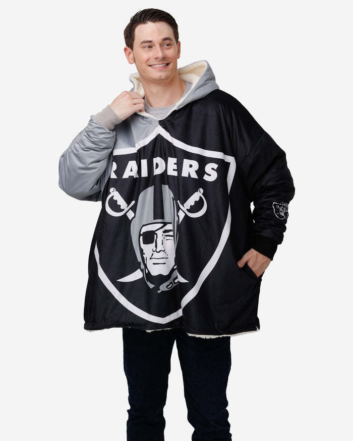 Las Vegas Raiders Reversible Colorblock Hoodeez FOCO - FOCO.com