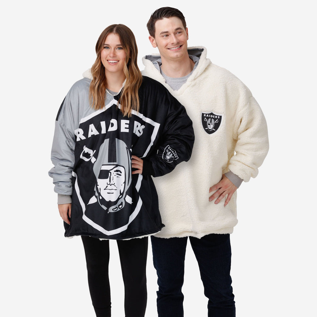 Las Vegas Raiders Reversible Colorblock Hoodeez FOCO - FOCO.com