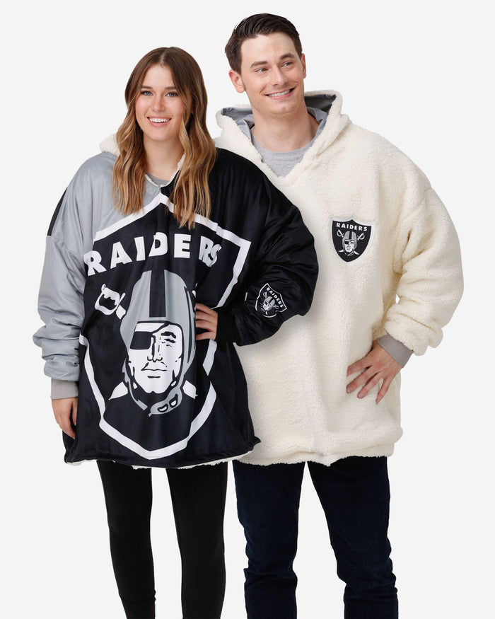 Las Vegas Raiders Reversible Colorblock Hoodeez FOCO - FOCO.com