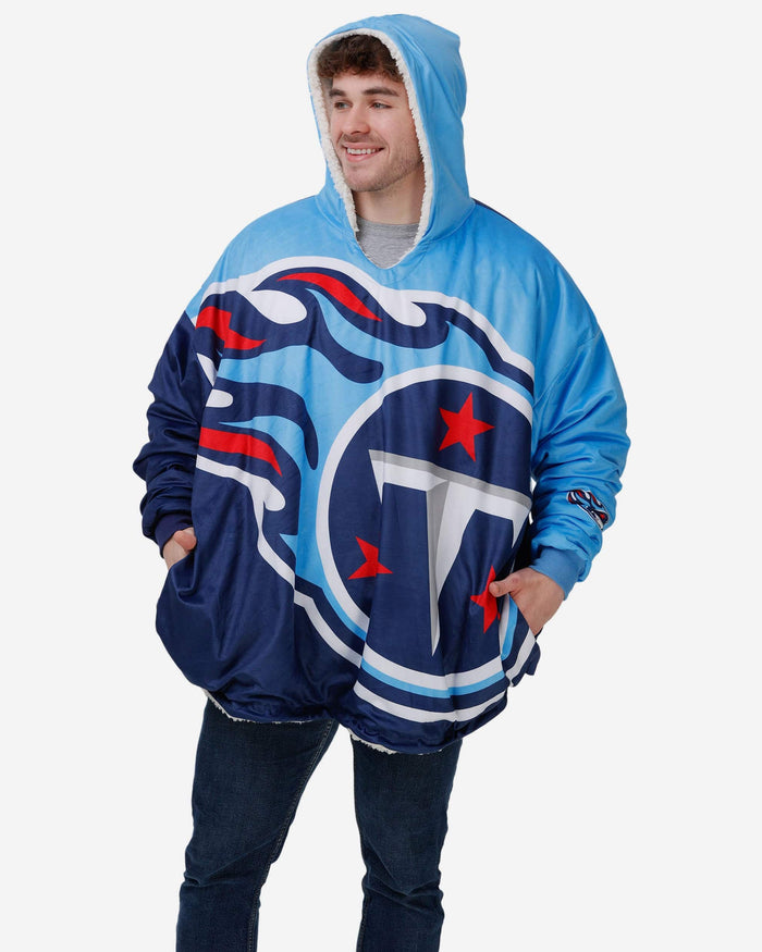 Tennessee Titans Reversible Colorblock Hoodeez FOCO - FOCO.com