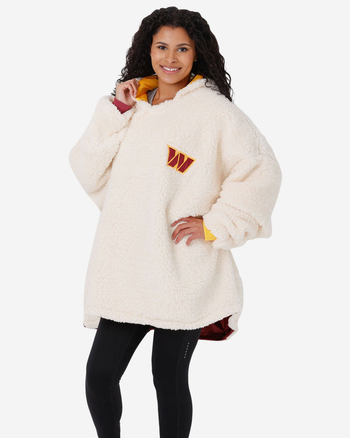 Washington Commanders Reversible Colorblock Hoodeez FOCO - FOCO.com