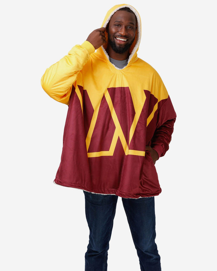 Washington Commanders Reversible Colorblock Hoodeez FOCO - FOCO.com