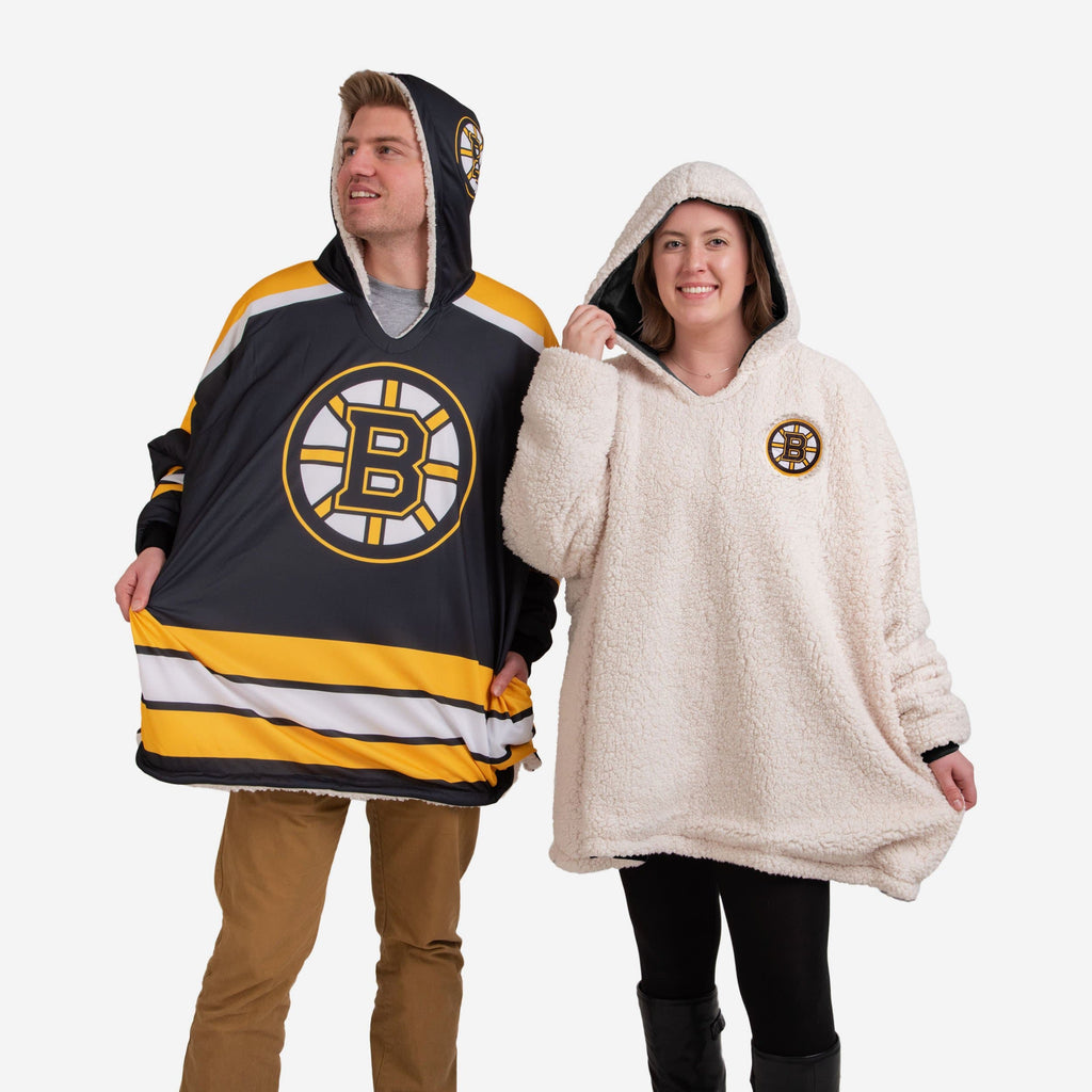 Boston Bruins Reversible Gameday Hoodeez FOCO - FOCO.com