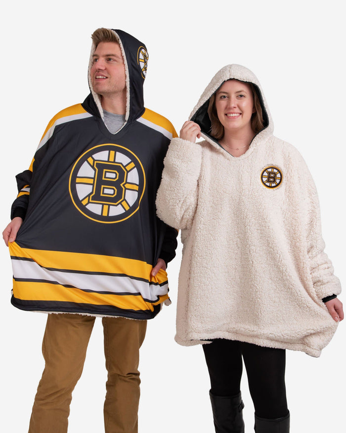 Boston Bruins Reversible Gameday Hoodeez FOCO - FOCO.com