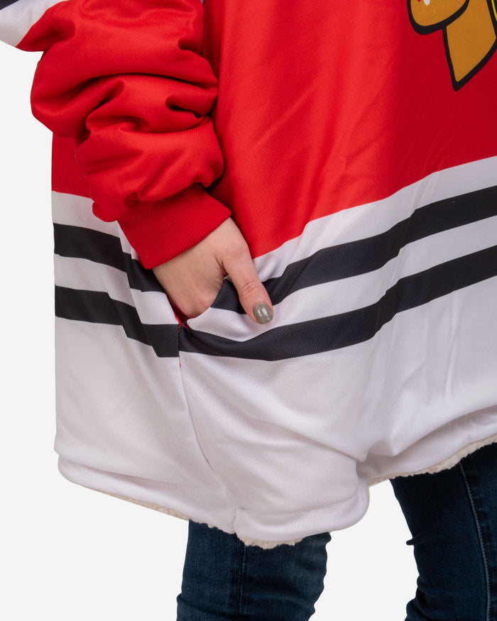 Chicago Blackhawks Reversible Gameday Hoodeez FOCO - FOCO.com