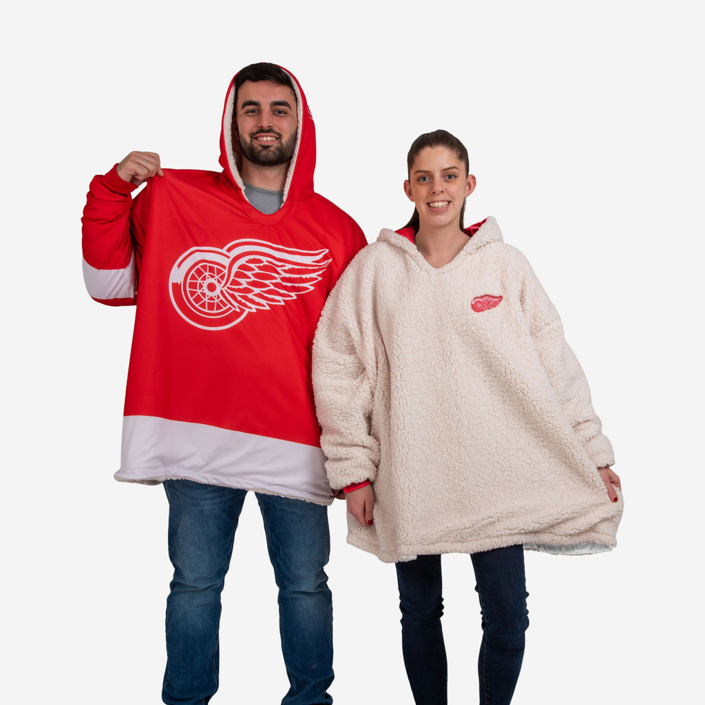 Detroit Red Wings Reversible Gameday Hoodeez FOCO - FOCO.com