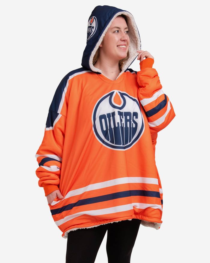 Edmonton Oilers Reversible Gameday Hoodeez FOCO - FOCO.com