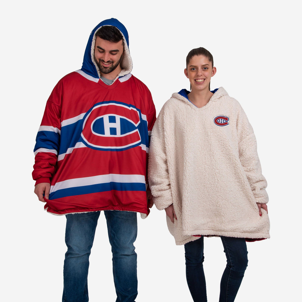 Montreal Canadiens Reversible Gameday Hoodeez FOCO - FOCO.com