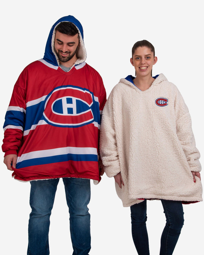 Montreal Canadiens Reversible Gameday Hoodeez FOCO - FOCO.com