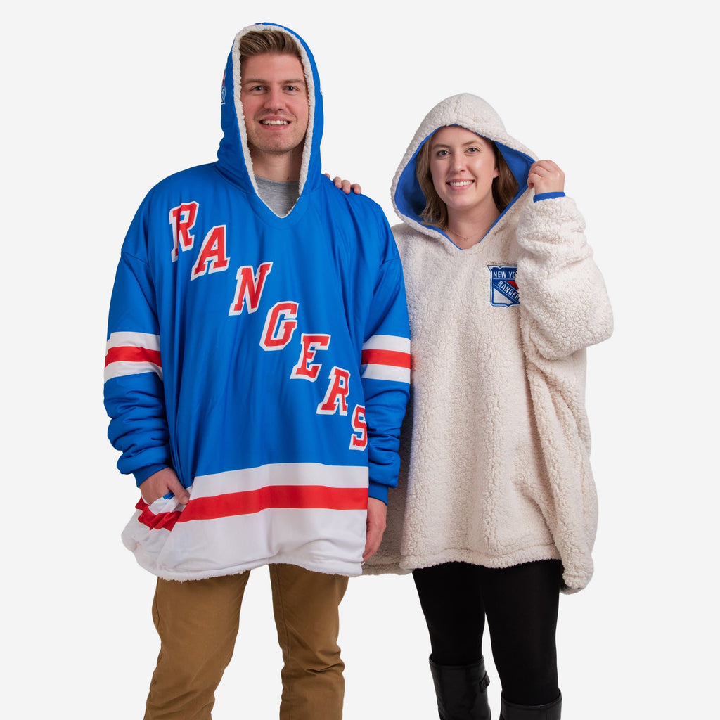 New York Rangers Reversible Gameday Hoodeez FOCO - FOCO.com