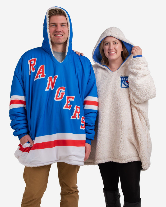 New York Rangers Reversible Gameday Hoodeez FOCO - FOCO.com