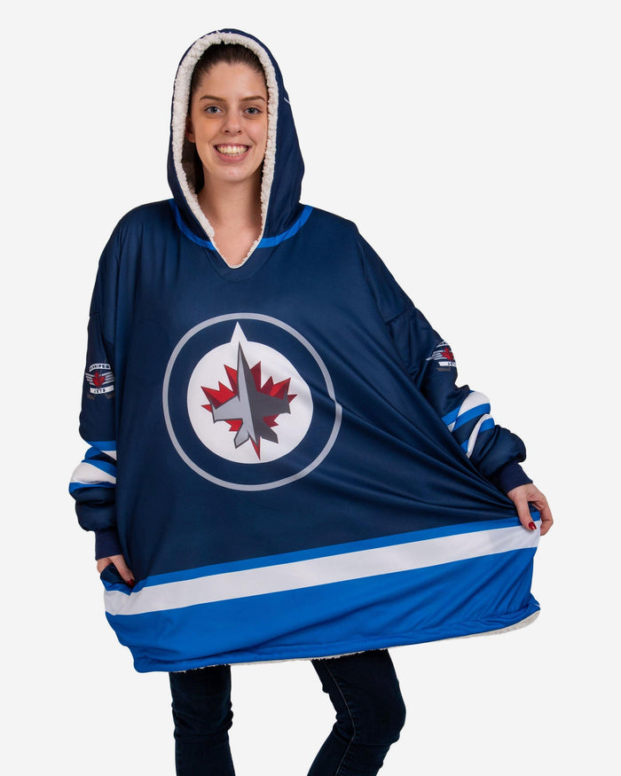 Winnipeg Jets Reversible Gameday Hoodeez FOCO - FOCO.com