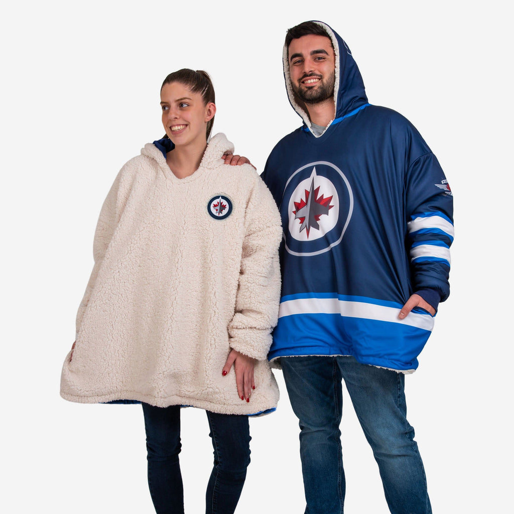 Winnipeg Jets Reversible Gameday Hoodeez FOCO - FOCO.com