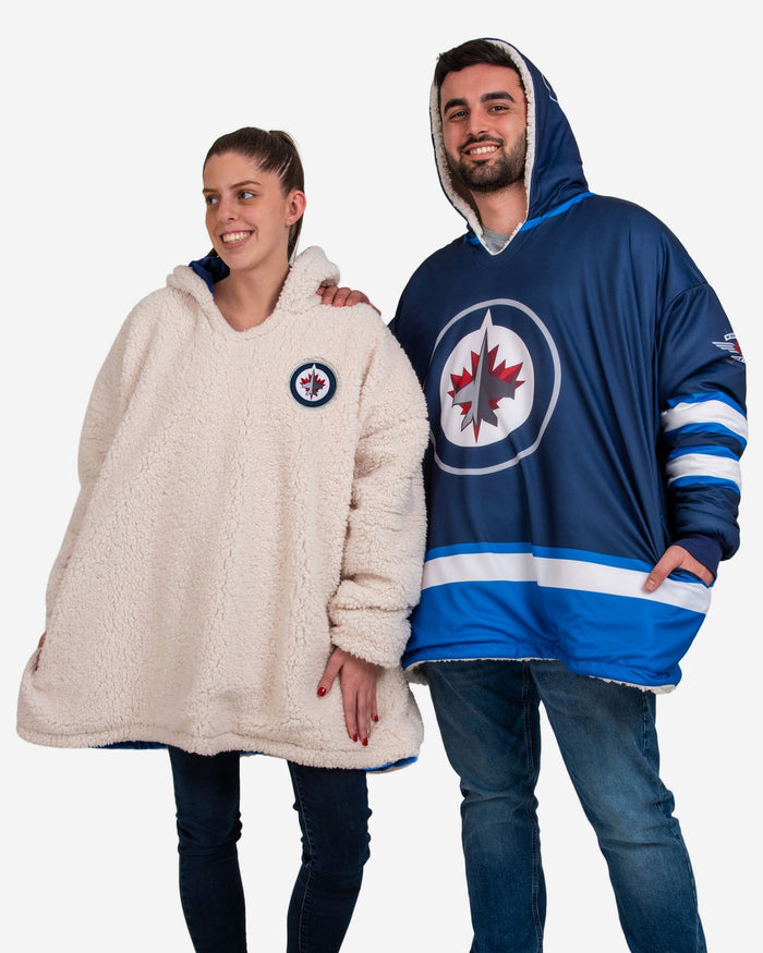 Winnipeg Jets Reversible Gameday Hoodeez FOCO - FOCO.com