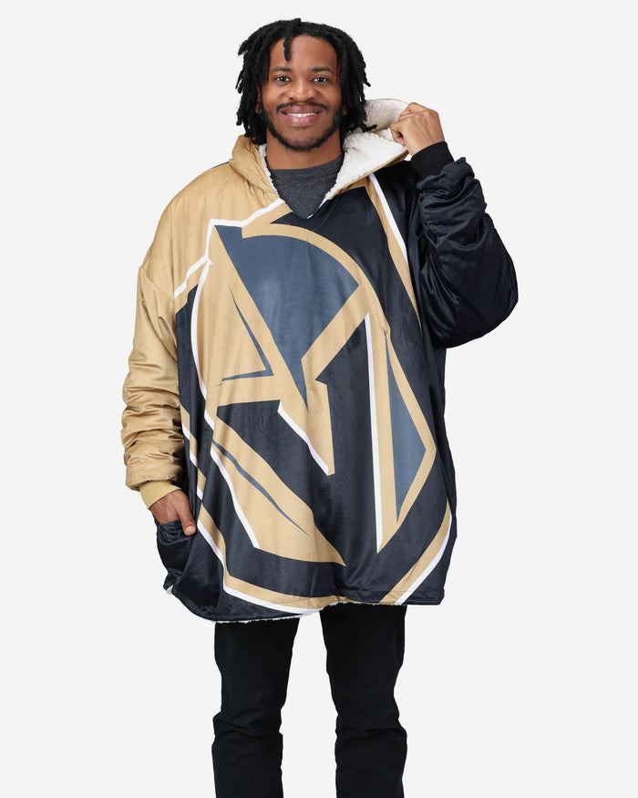 Vegas Golden Knights Reversible Colorblock Hoodeez FOCO - FOCO.com