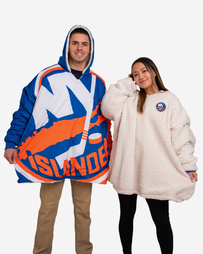 New York Islanders Reversible Colorblock Hoodeez FOCO - FOCO.com