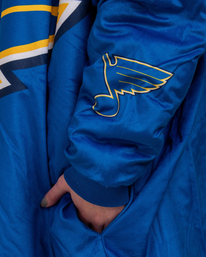 St Louis Blues Reversible Colorblock Hoodeez FOCO - FOCO.com