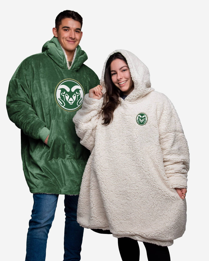 Colorado State Rams Reversible Big Logo Hoodeez FOCO - FOCO.com