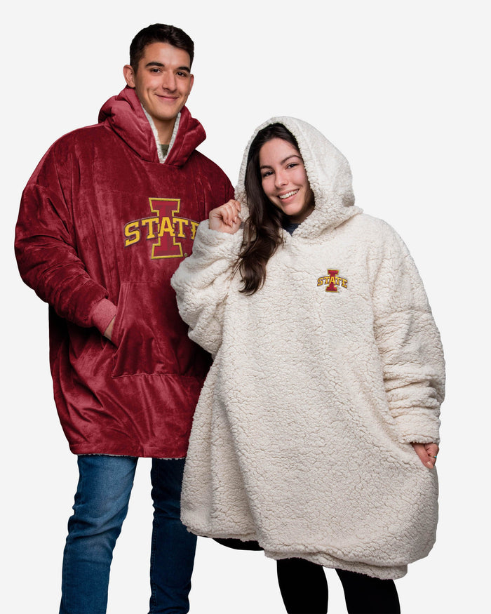 Iowa State Cyclones Reversible Big Logo Hoodeez FOCO - FOCO.com